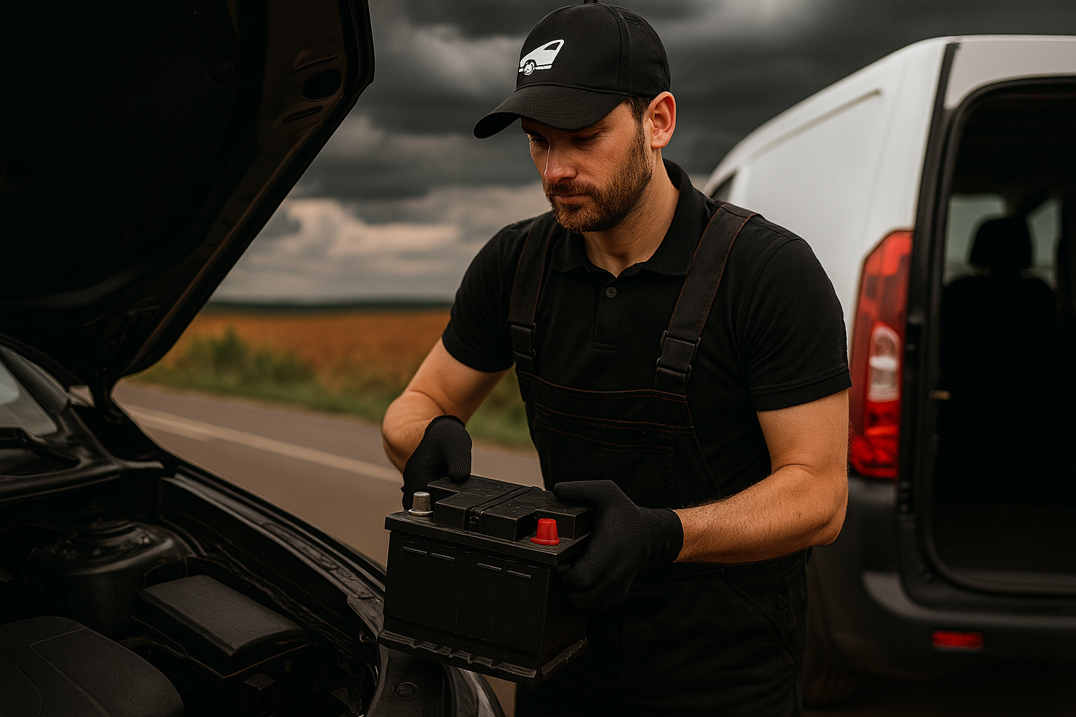 Roadside jump start